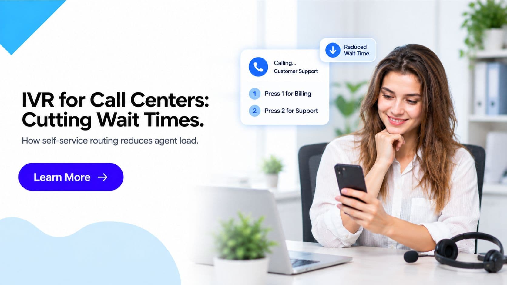IVR for Call Centers: Cutting Wait Times and Agent Load