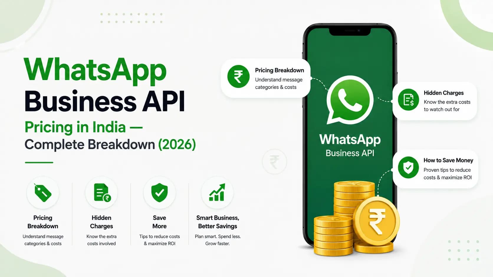 WhatsApp Business API Pricing in India — Complete Breakdown (2026)