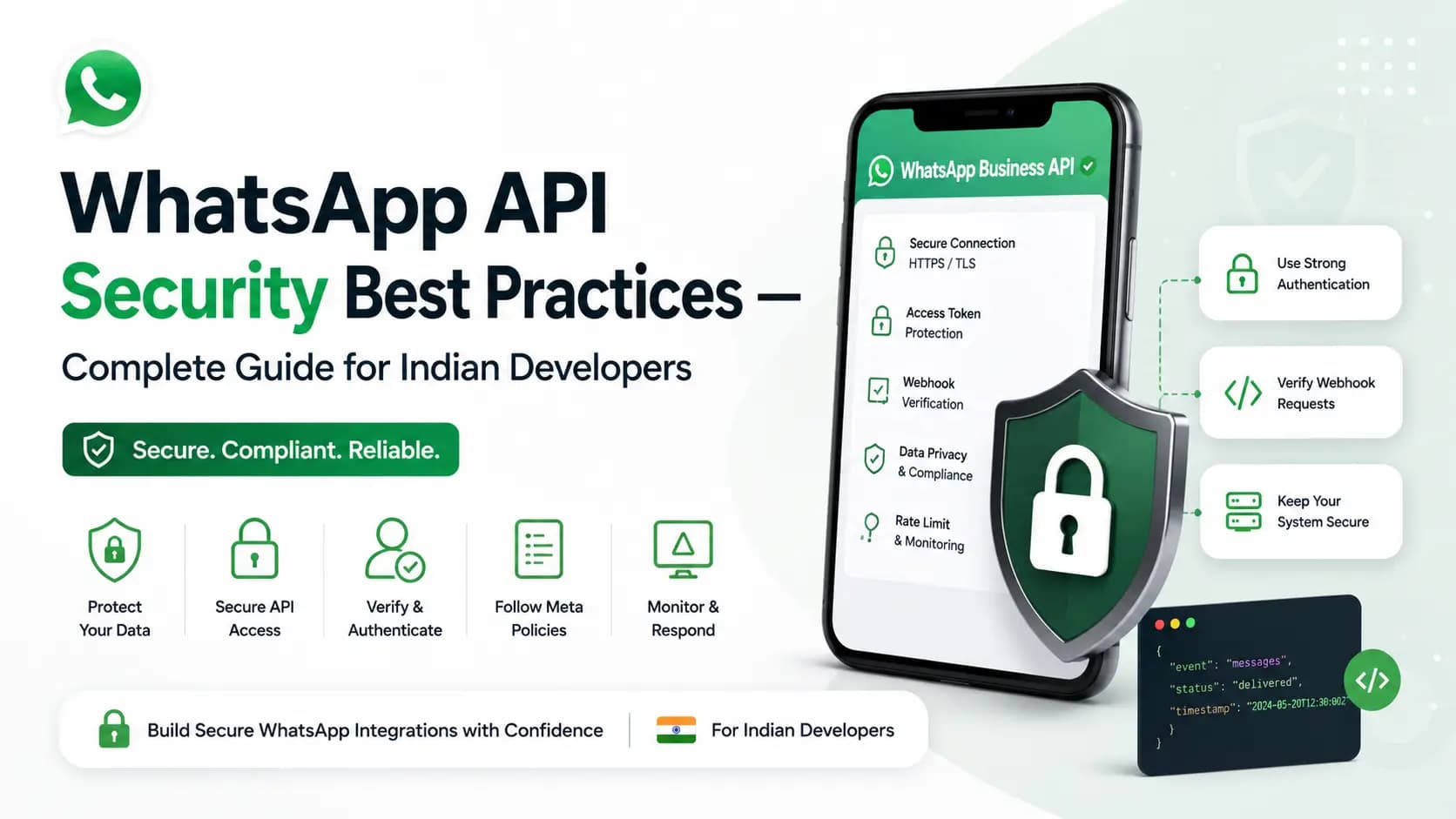 WhatsApp API Security Best Practices — Complete Guide for Indian Developers