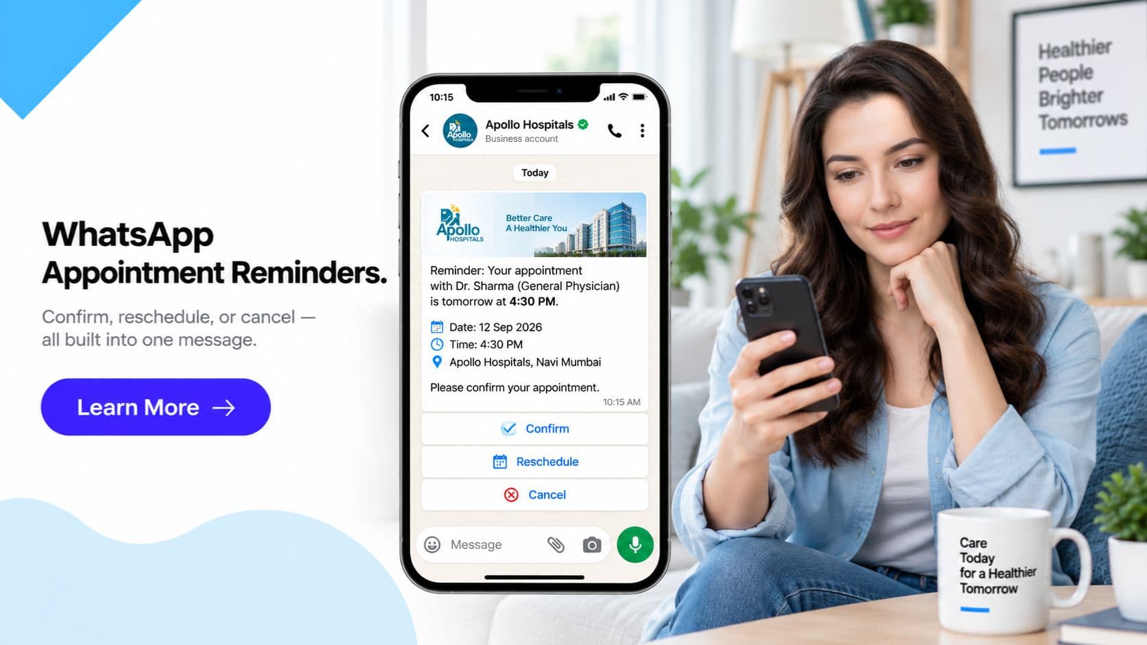 WhatsApp Appointment Reminders