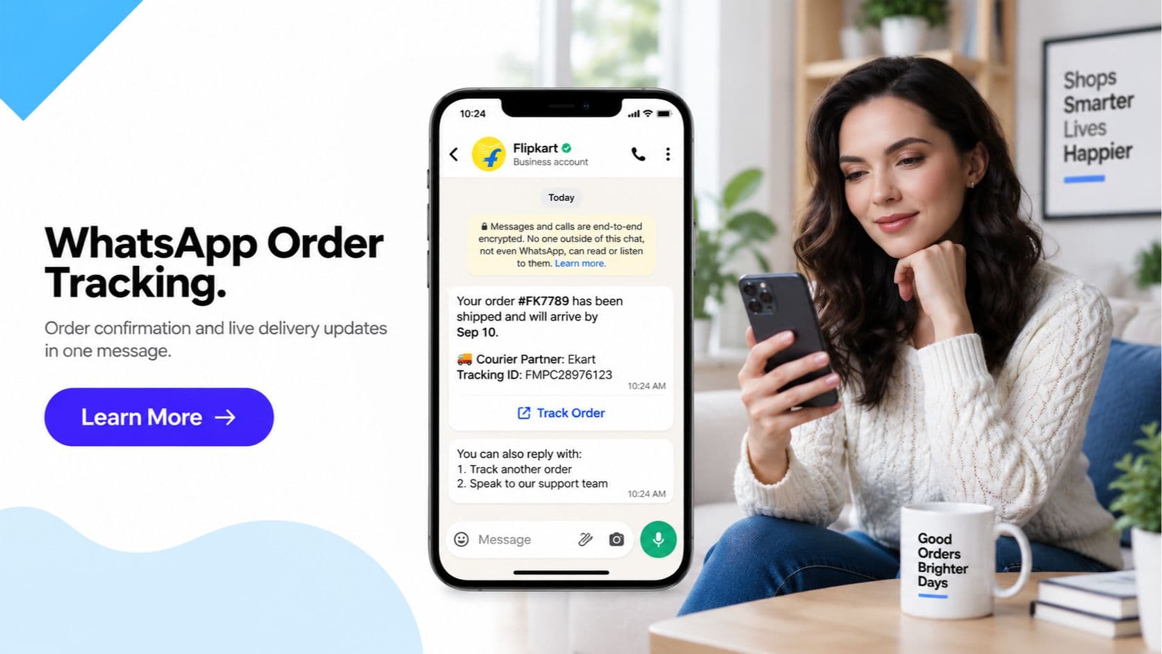 WhatsApp Order Tracking