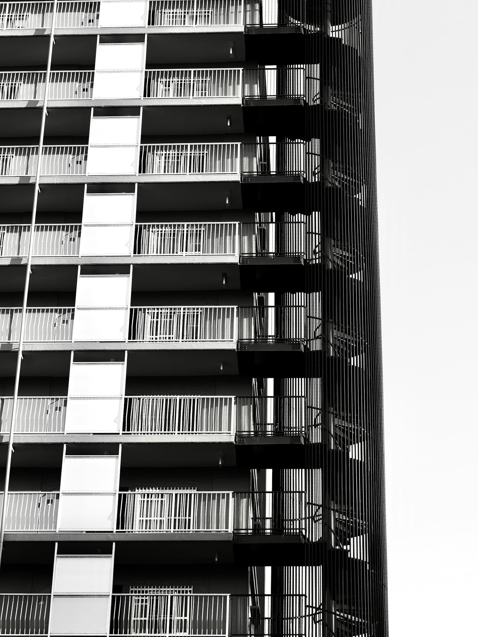 Modern apartment building exterior, a Smart Realty property listing