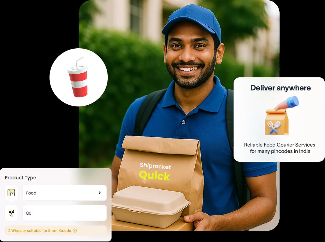 RCS messaging for food delivery order tracking and offers