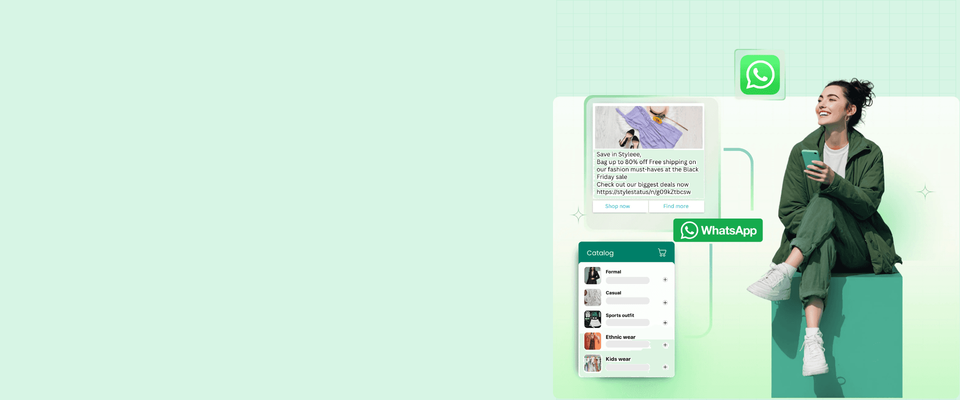 WhatsApp Business API customer engagement case study for a D2C retailer