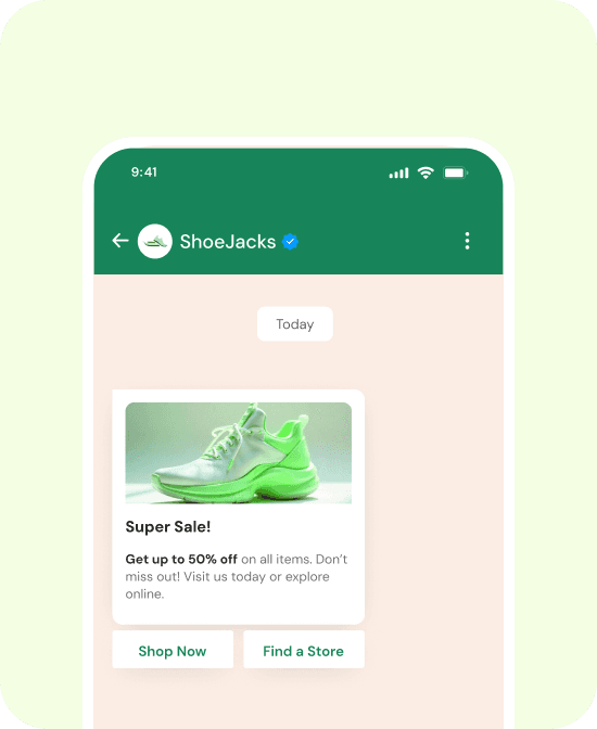 WhatsApp Business API default