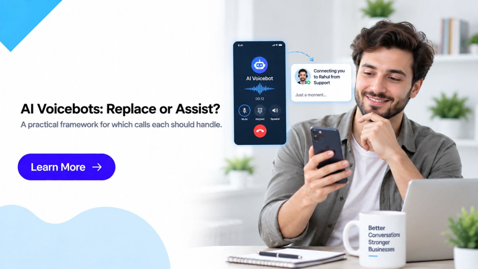 AI Voicebots in India: Replacing Human Agents or Assisting Them?