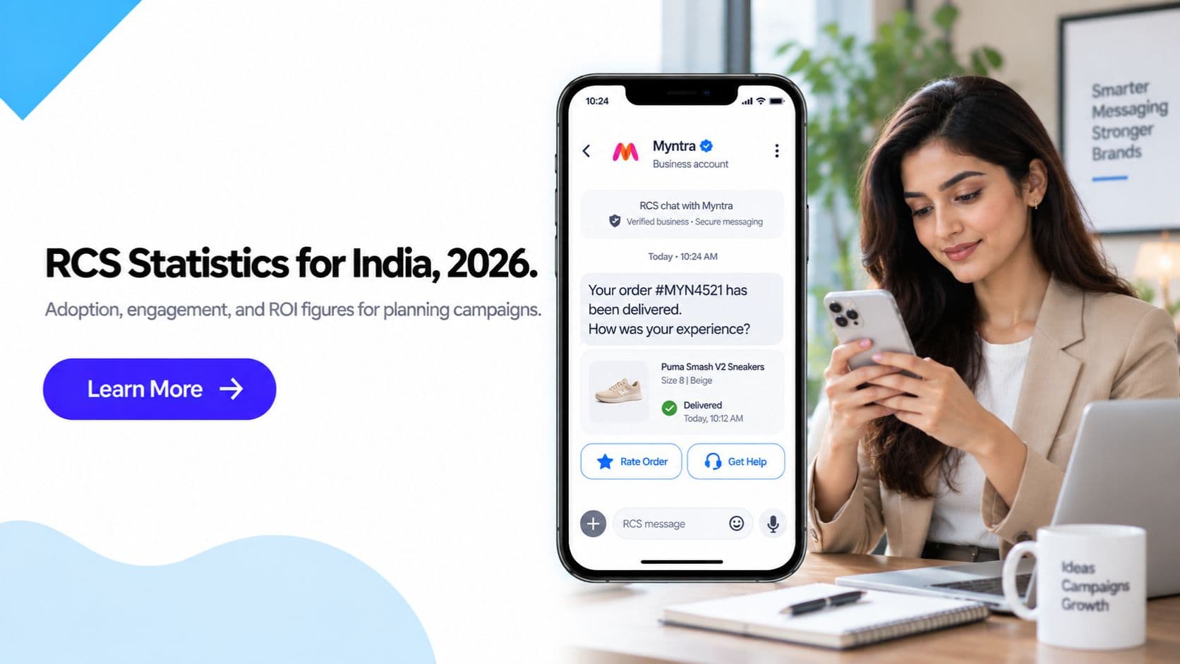 Google RCS Business Messaging Statistics India 2026