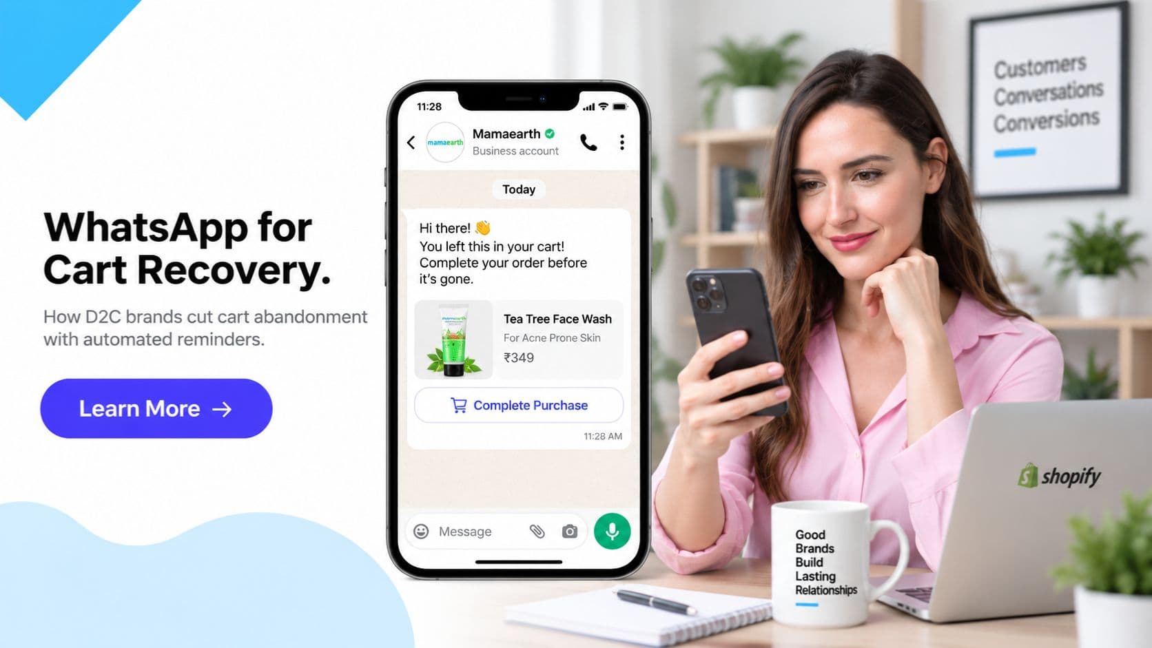 How Indian D2C Brands Use WhatsApp to Cut Cart Abandonment