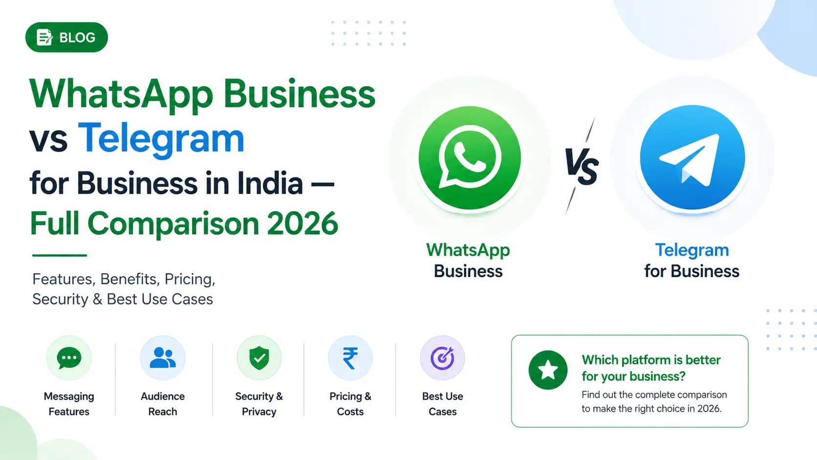 WhatsApp vs Telegram: Which Is Better for Your Business? | GCM